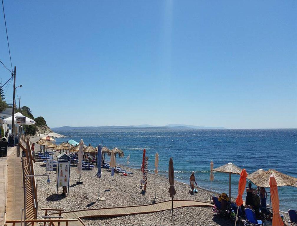 Esperides Hotel Paralia Agias Foteinis Exterior foto