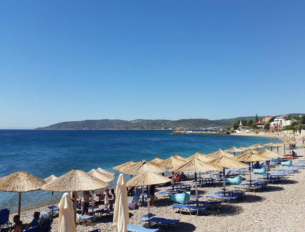 Esperides Hotel Paralia Agias Foteinis Exterior foto